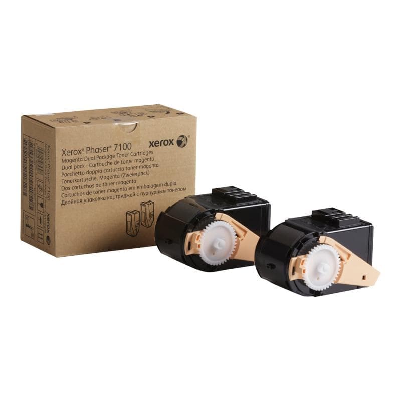 XEROX Phaser 7100 2er Pack Magenta Tonerpatrone