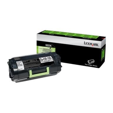 LEXMARK 522X Besonders hohe Ergiebigkeit Schwarz Tonerpatrone LCCP, LRP
