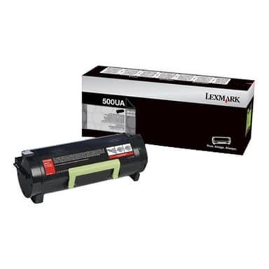 LEXMARK 500XA Besonders hohe Ergiebigkeit Schwarz Tonerpatrone LCCP