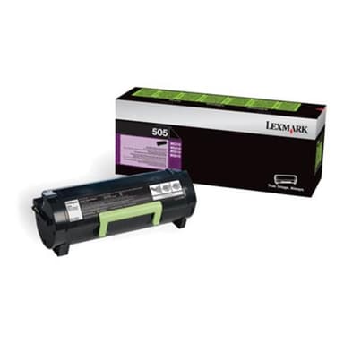 LEXMARK 502 Schwarz Tonerpatrone LCCP, LRP