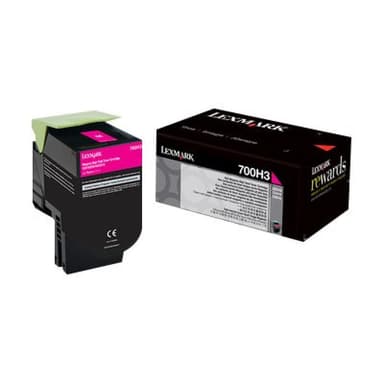 LEXMARK 700H3 Magenta Tonerpatrone LCCP