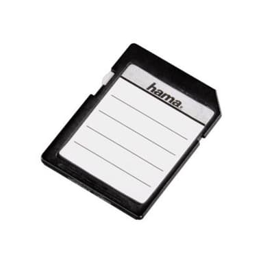 HAMA Speicherkarten-Etiketten SD/MMC 18 Stück sw/ws      95916