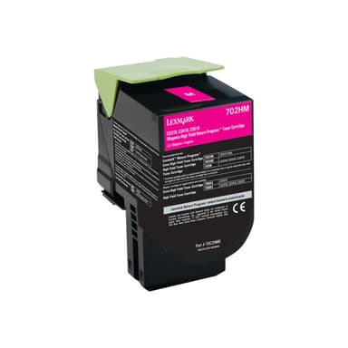 LEXMARK 702HM Magenta Tonerpatrone LCCP, LRP