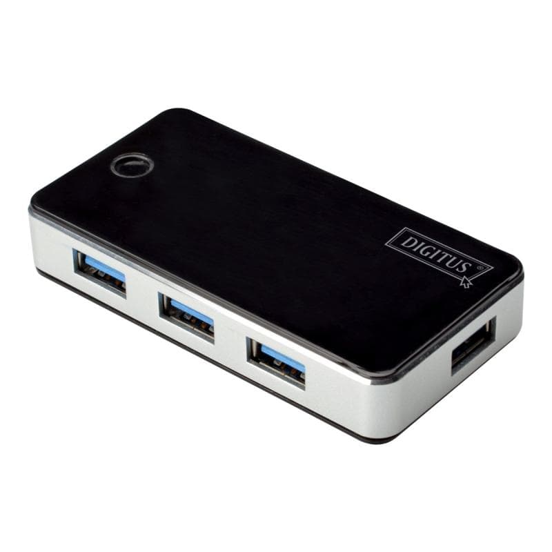 DIGITUS 4-Port USB 3.0 Hub bk