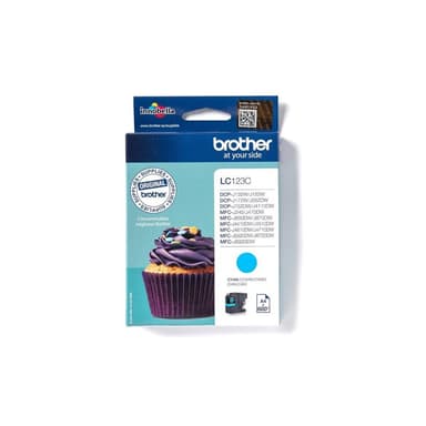 BROTHER LC123C Cyan Tintenpatrone