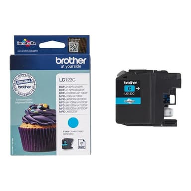 BROTHER LC123C Cyan Tintenpatrone