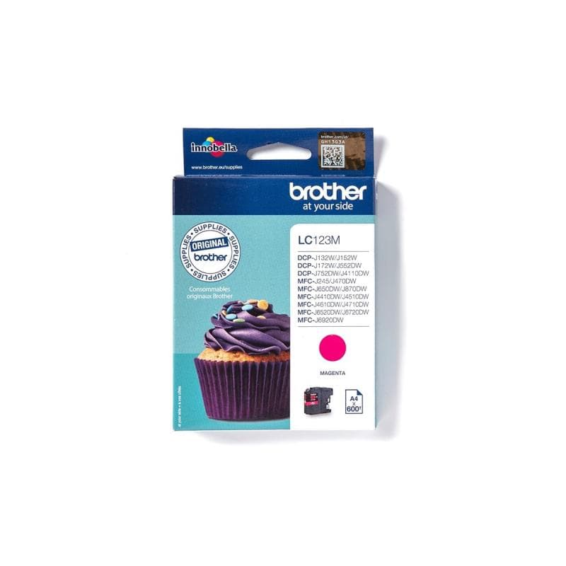 BROTHER LC123M Magenta Tintenpatrone