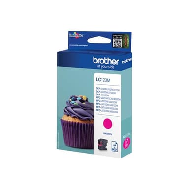 BROTHER LC123M Magenta Tintenpatrone