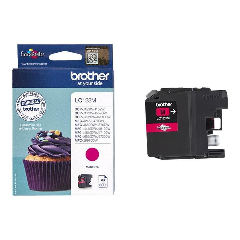 BROTHER LC123M Magenta Tintenpatrone