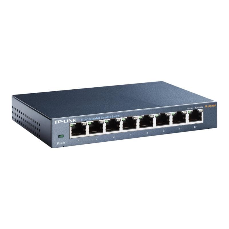 TP-LINK 8-Port Gigabit Desktop Switch Steel Case