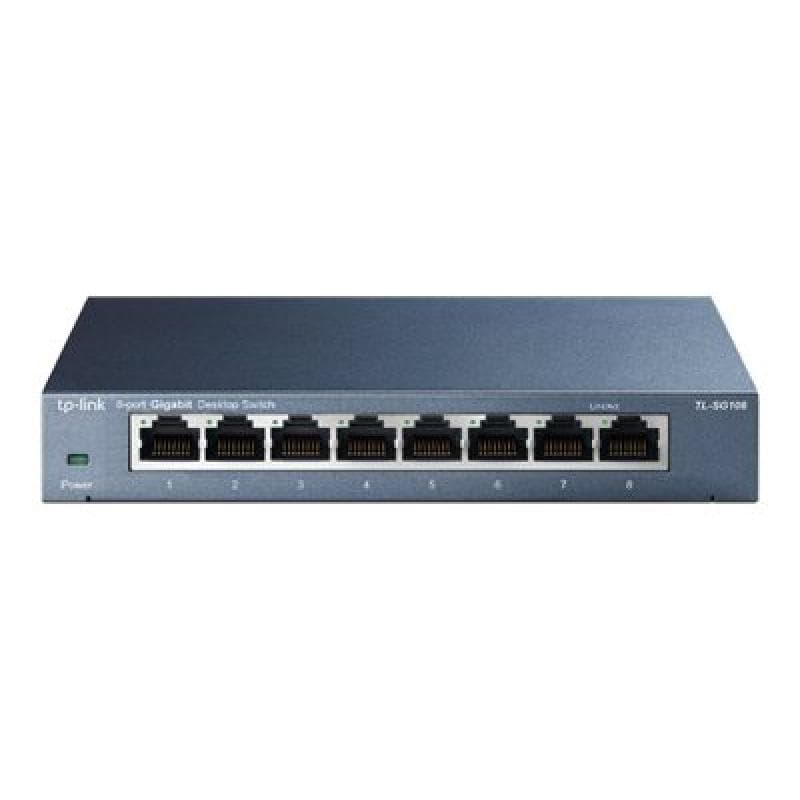 TP-LINK 8-Port Gigabit Desktop Switch Steel Case