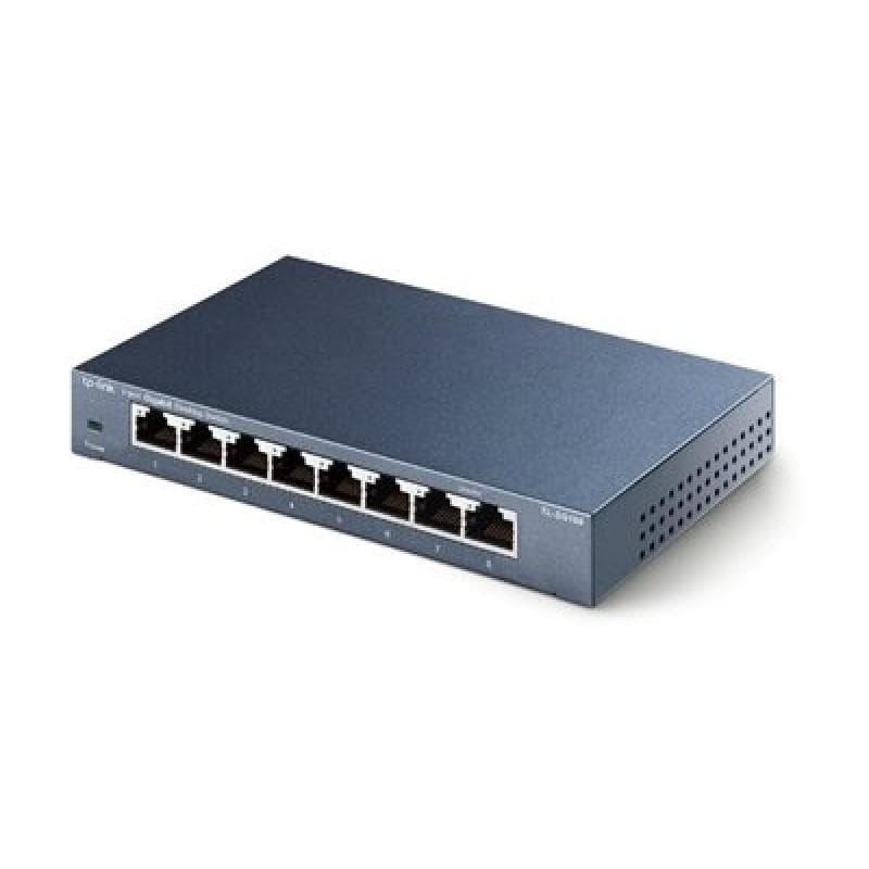 TP-LINK 8-Port Gigabit Desktop Switch Steel Case
