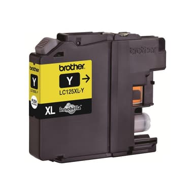 BROTHER LC125XLY Sehr hohe Ergiebigkeit Gelb Tintenpatrone