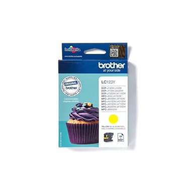 BROTHER LC123Y Gelb Tintenpatrone