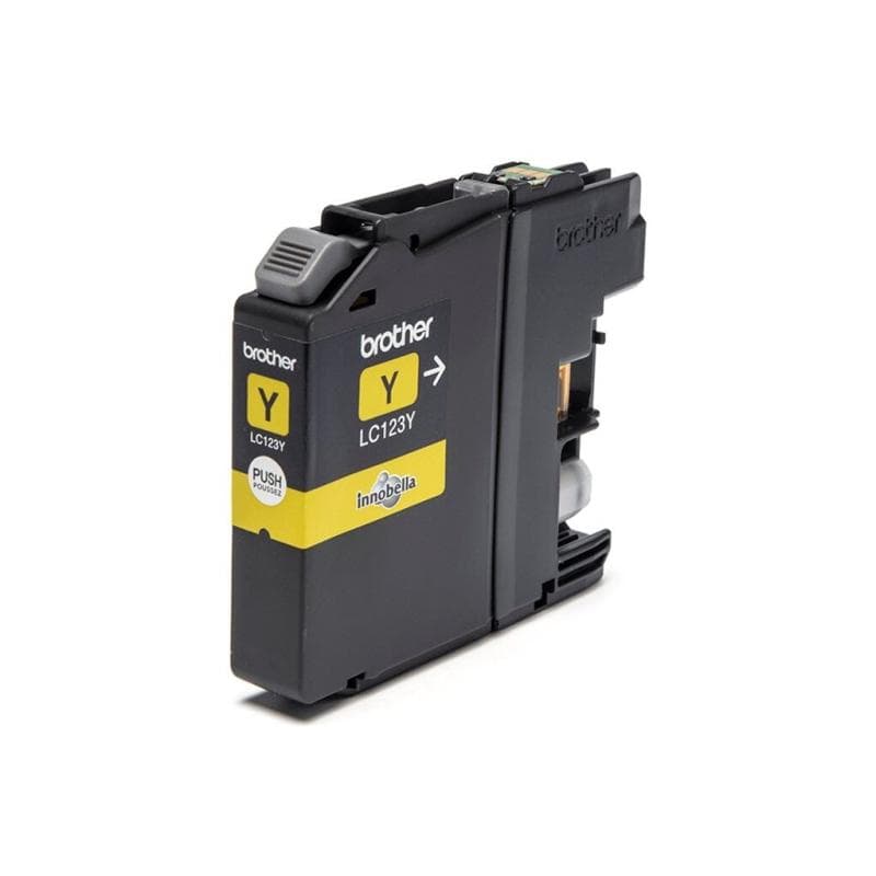 BROTHER LC123Y Gelb Tintenpatrone