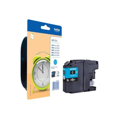 BROTHER LC125XLC Sehr hohe Ergiebigkeit Cyan Tintenpatrone