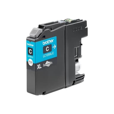 BROTHER LC125XLC Sehr hohe Ergiebigkeit Cyan Tintenpatrone