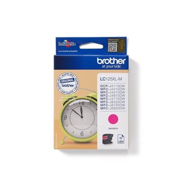 BROTHER LC125XLM Sehr hohe Ergiebigkeit Magenta Tintenpatrone