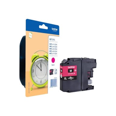BROTHER LC125XLM Sehr hohe Ergiebigkeit Magenta Tintenpatrone
