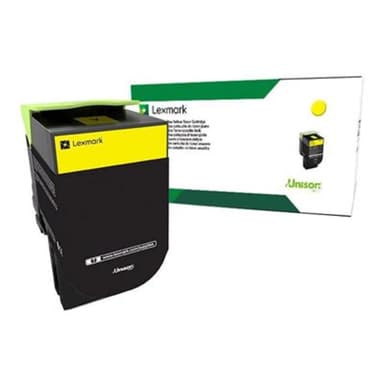 LEXMARK 702Y Gelb Tonerpatrone LCCP, LRP