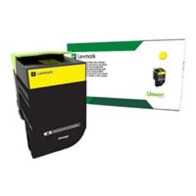 LEXMARK 702Y Gelb Tonerpatrone LCCP, LRP