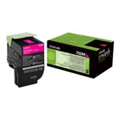 LEXMARK 702M Magenta Tonerpatrone LCCP, LRP