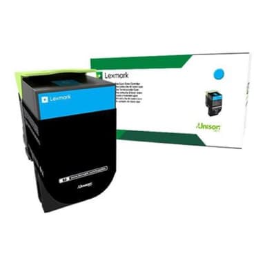 LEXMARK 702C Cyan Tonerpatrone LCCP, LRP