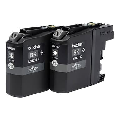 BROTHER 2er Pack Schwarz Tintenpatrone