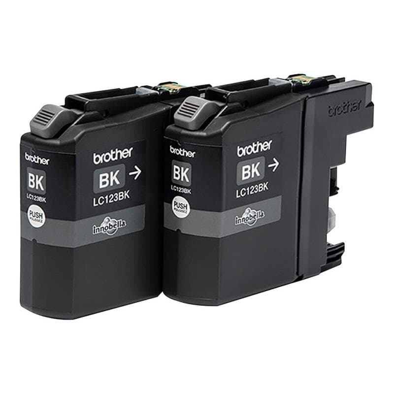 BROTHER 2er Pack Schwarz Tintenpatrone