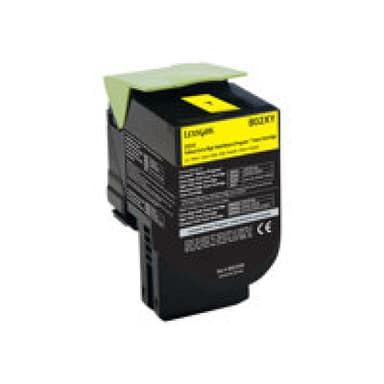 LEXMARK 802XY Besonders hohe Ergiebigkeit Gelb Tonerpatrone LCCP, LRP