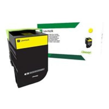 LEXMARK 802HY Gelb Tonerpatrone LCCP, LRP