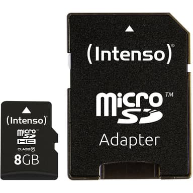 INTENSO MICRO Secure Digital Cards Class 10 8GB