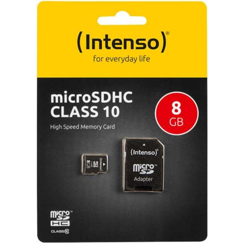 INTENSO MICRO Secure Digital Cards Class 10 8GB