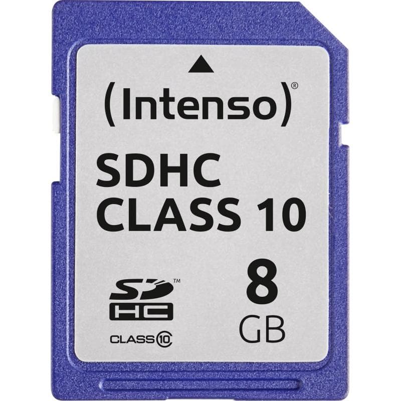 INTENSO Secure Digital Cards SD Class 10 8GB