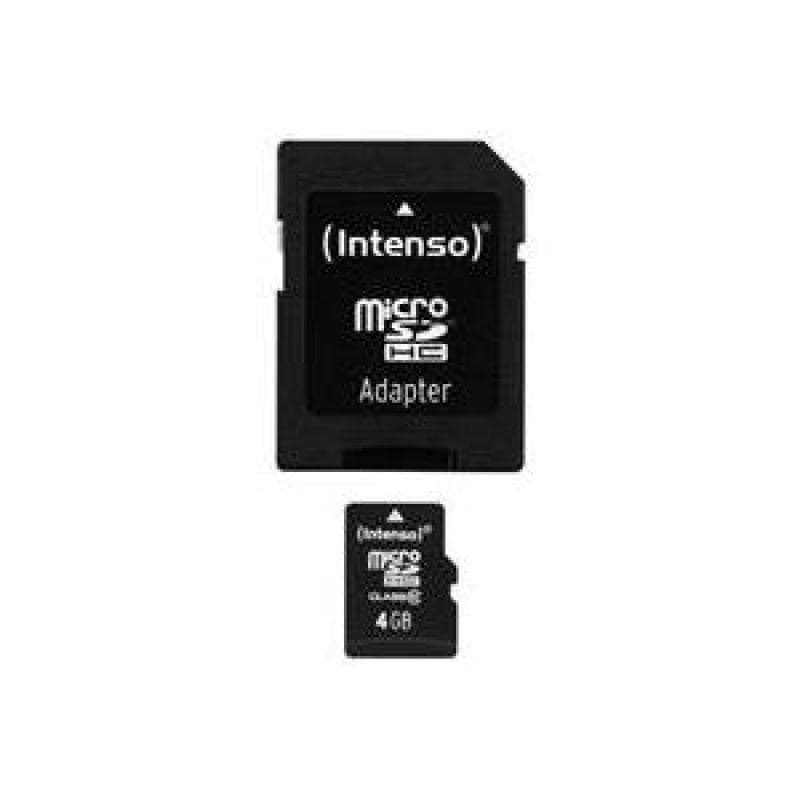 INTENSO MICRO Secure Digital Cards Class 10 4GB