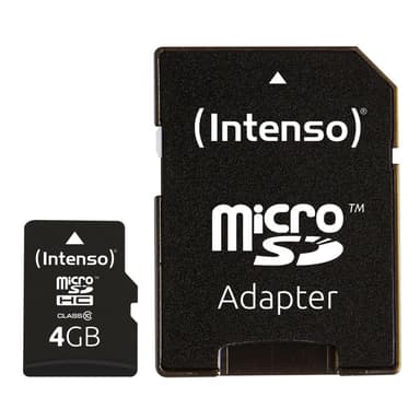 INTENSO MICRO Secure Digital Cards Class 10 4GB