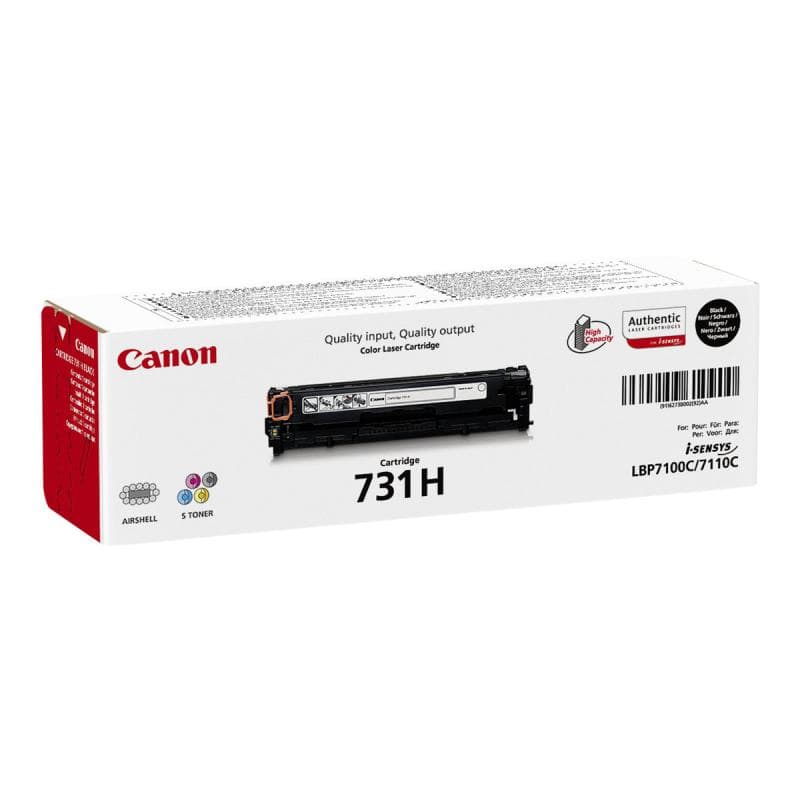 CANON 731 BK H Schwarz Tonerpatrone