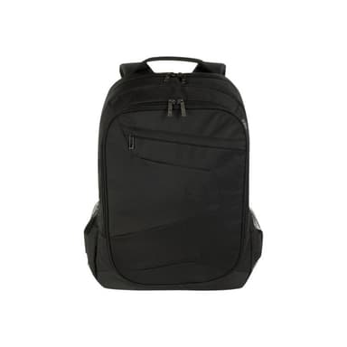 TUCANO Lato Rucksack bis 17 mit gepolstertem Laptopfach, schwarz