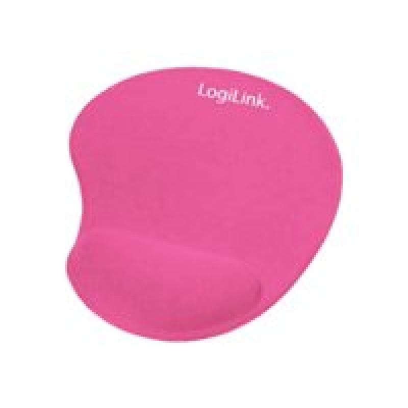 Mauspad LogiLink Silcon Wrist pink
