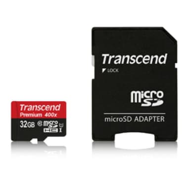 MC SD 032GB Transcend Micro SDHC Class 10 UHS-I / inkl. Adap