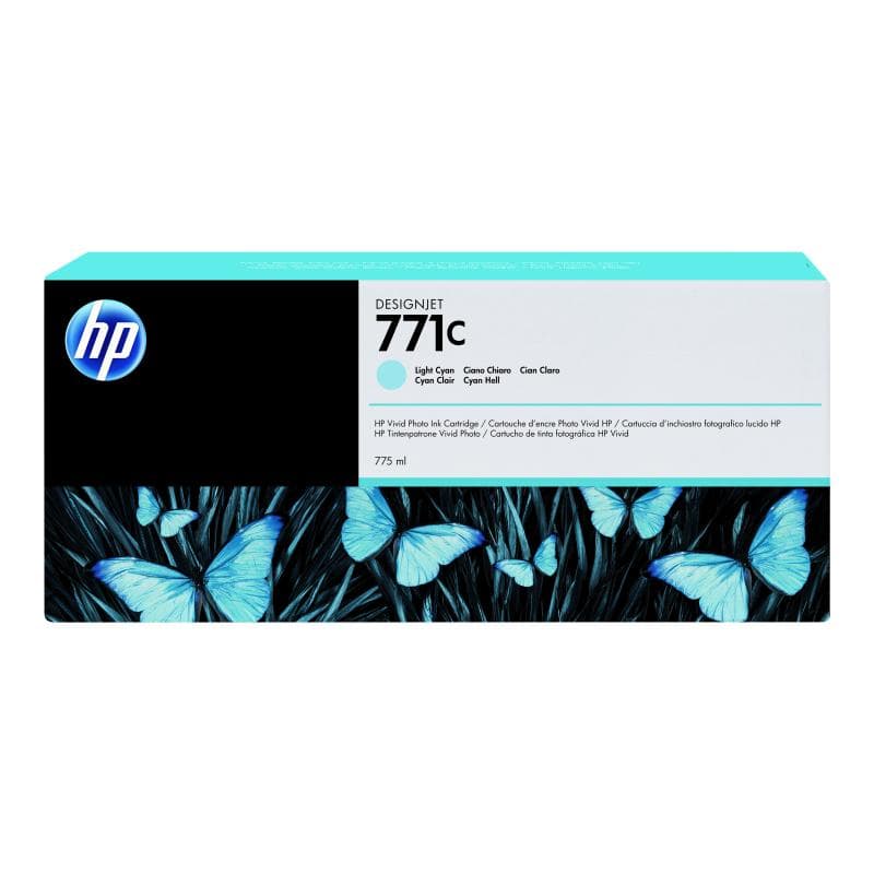 HP 771C hell Cyan Tintenpatrone