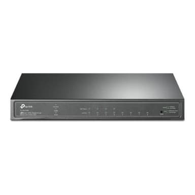 TP-LINK 8-Port Gigabit Desktop Switch with  4-Port PoE 55 W PoE Power, Desktop Steel Case