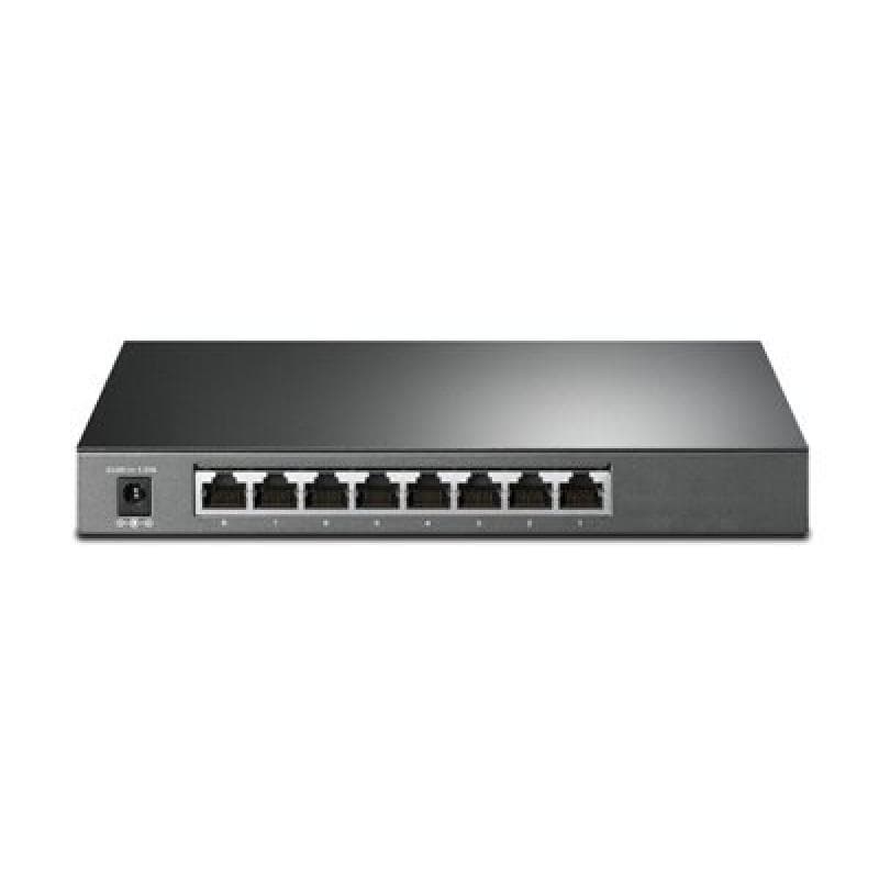 TP-LINK 8-Port Gigabit Desktop Switch with  4-Port PoE 55 W PoE Power, Desktop Steel Case