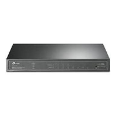 TP-LINK 8-Port Gigabit Desktop Switch with  4-Port PoE 55 W PoE Power, Desktop Steel Case