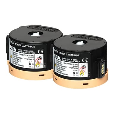 EPSON 0710 2er Pack Schwarz Tonerpatrone