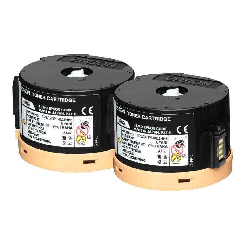 EPSON 0710 2er Pack Schwarz Tonerpatrone