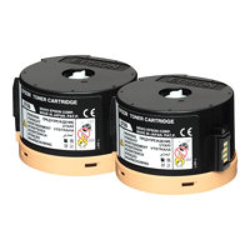 EPSON 0710 2er Pack Schwarz Tonerpatrone
