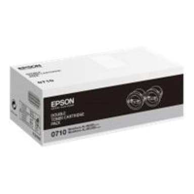 EPSON 0710 2er Pack Schwarz Tonerpatrone