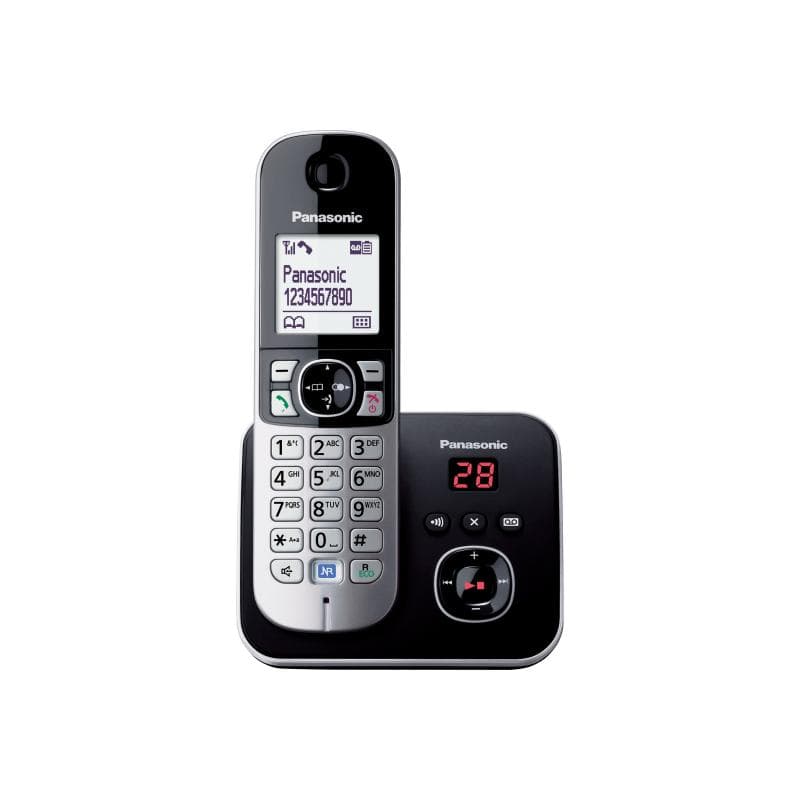 PANASONIC KX-TG6821GB schwarz mit AB