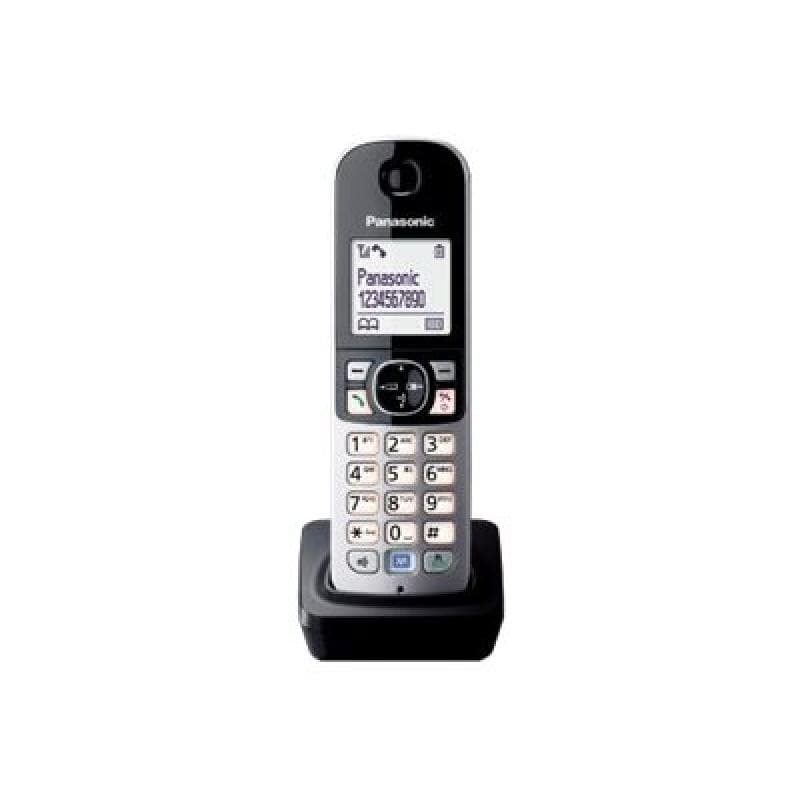 PANASONIC Mobilteil KX-TG68xx Serie inkl. Ladeschale schwarz